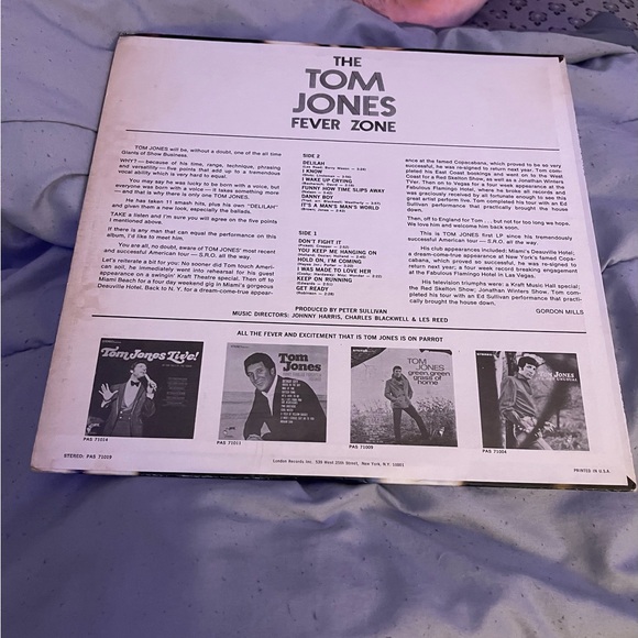 the Tom Jones fever vinyl - Picture 3 of 3